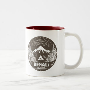 Denali National Park Two-Tone Coffee Mug