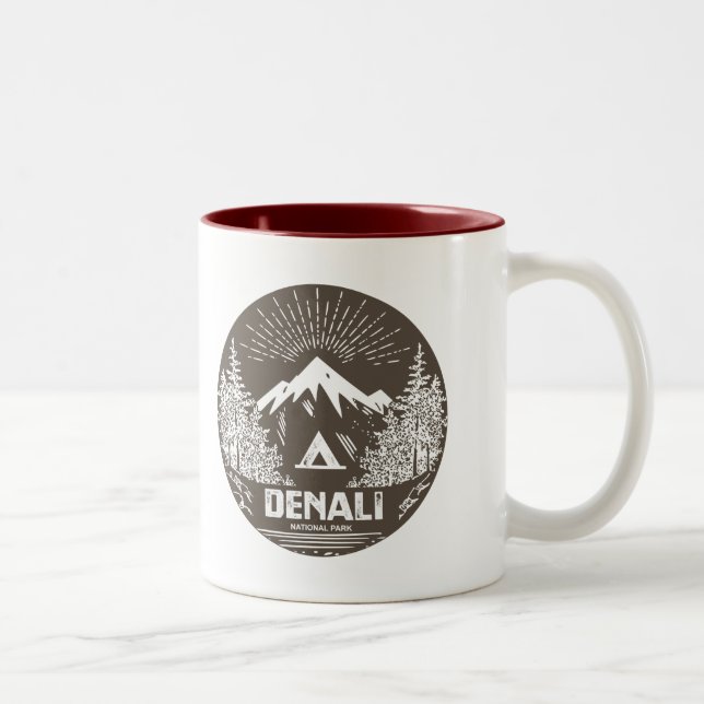 Denali National Park Two-Tone Coffee Mug (Right)