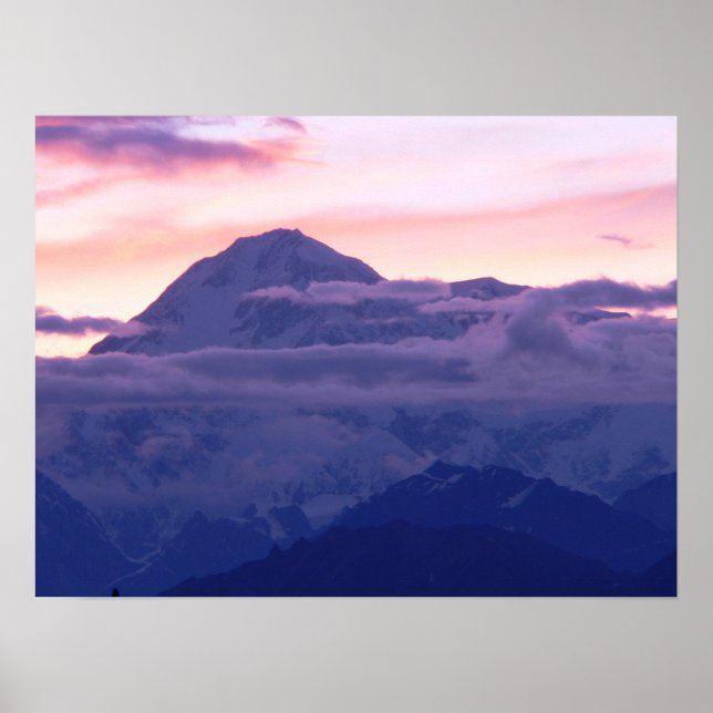 Denali Near Midnight Poster (Front)