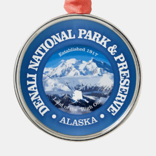 Denali NP2 Metal Tree Decoration
