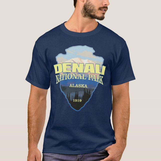Denali NP (arrowhead) T-Shirt (Front)