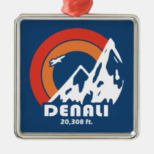 Denali Sun Eagle Metal Tree Decoration