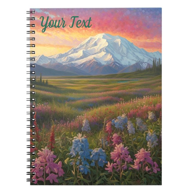 Denali Wildflowers Notebook (Front)