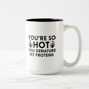 Denature My Proteins Two-Tone Coffee Mug