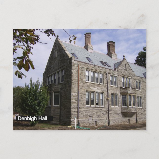 Denbigh Hall Postcard (Front)