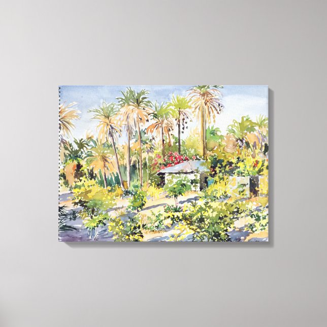 Denbo's House 1997 Canvas Print (Front)