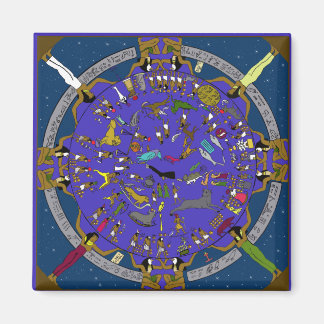 dendera zodiac magnet