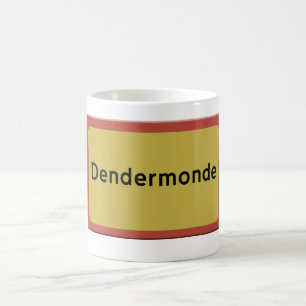 Dendermonde stadsnaambord coffee mug