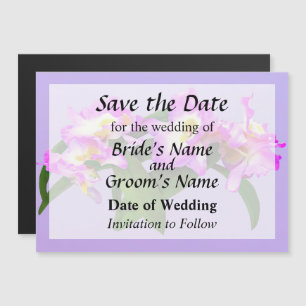 Dendrobium Angel Moon 'Love Letter' Magnetic Invitation