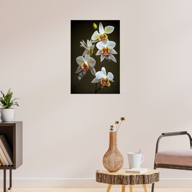Dendroium Orchids Poster (Living Room 3)