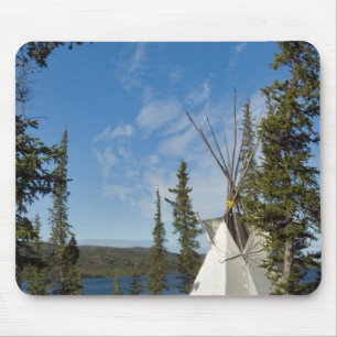 Dene Tribe gathering, Northwest Territories, Mouse Mat