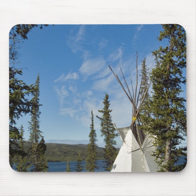 Dene Tribe gathering, Northwest Territories, Mouse Mat (Front)