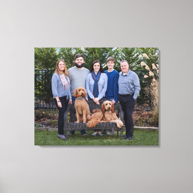 Deneen Wood Canvas Print (Front)
