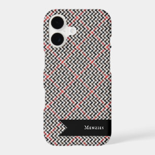 Denholm District Tweed Check Pattern
