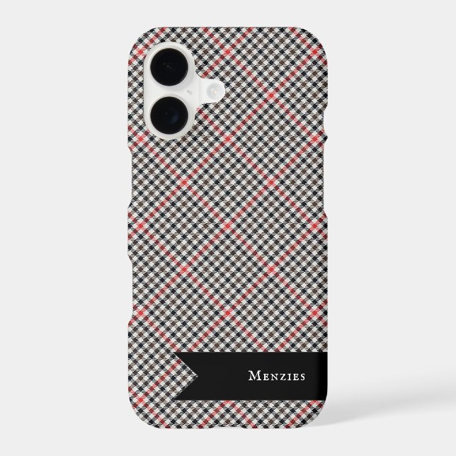 Denholm District Tweed Check Pattern (Back)