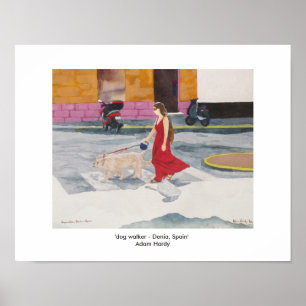 Denia, Spain art Poster