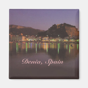 Denia Spain Travel Photo Souvenir Fridge Magnets