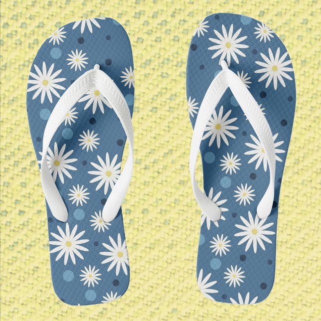Denim and Daisies Flip Flops (Denim and Daisy Flip Flops)