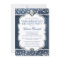 Denim and Diamond Bling Birthday Party Invitations