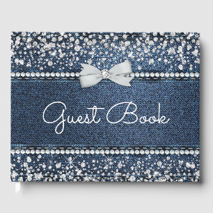 Denim and Diamond Guest Book
