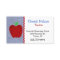 Denim & Apple Teacher's Business Card