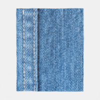 Denim Blue: Classic Jeans Texture.