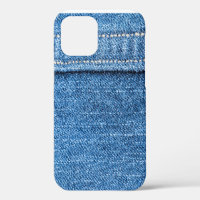 Denim Blue: Classic Jeans Texture.