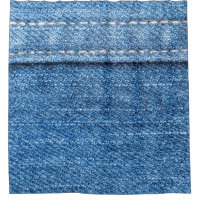 Denim Blue: Classic Jeans Texture.