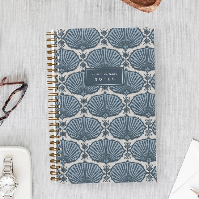 Denim Blue | Deco Fans Personalised Notebook (Creator Uploaded)