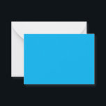 Denim Blue,Fountain Blue,Jellyfish, Advice Card<br><div class="desc">Flat Advice Card</div>
