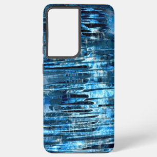 Denim Blue Rain Samsung Galaxy Case