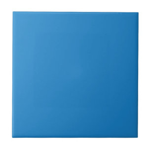 Denim Blue Solid Colour Tile