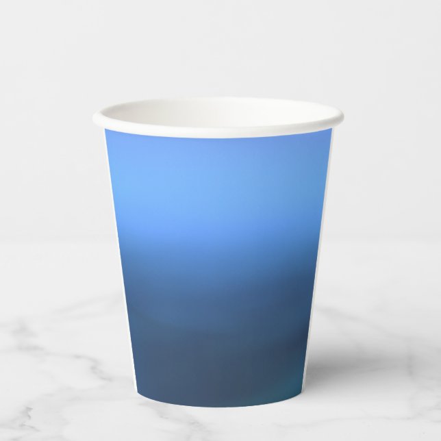 Denim Blues Paper Cup (Front)
