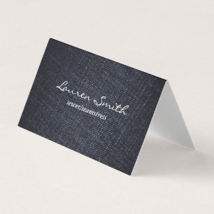 Denim Business Card