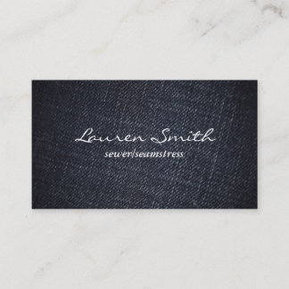 Denim Business Card