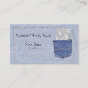 Denim Business Card