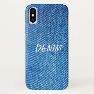 Denim iPhone X Case