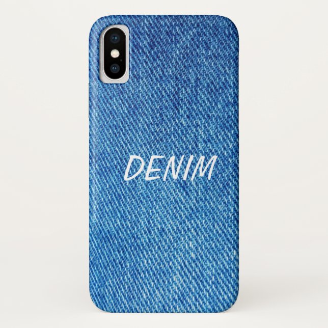 Denim Case-Mate iPhone Case (Back)