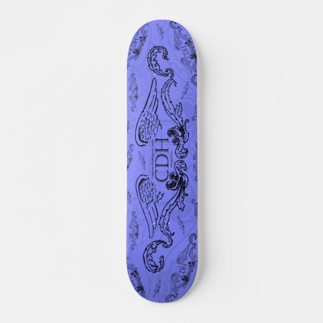 Denim CDH Wings Skateboard (Front)