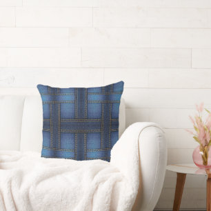 Denim Design Cushion