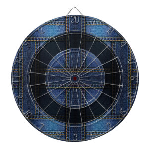 Denim Design Dartboard