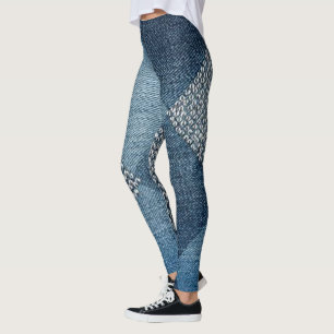 Denim designed Leggings