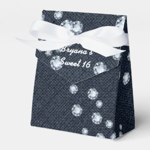 Denim & Diamonds Birthday Party Favour Boxes