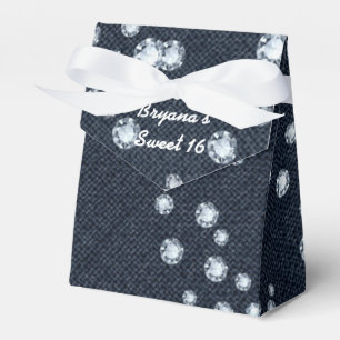 Denim & Diamonds Birthday Party Favour Boxes