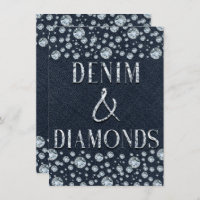 Denim & Diamonds Bling Sparkle Birthday Party Glam