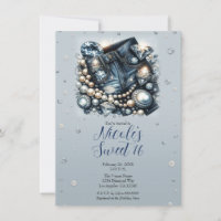 Denim Diamonds & Pearls Jeans Sweet 16 Birthday