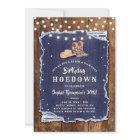 Denim Diamonds Western Rustic Hoedown Birthday