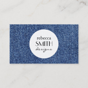 Denim Fabric, Denim Texture, Blue Denim, Jeans Business Card