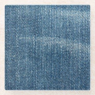 Denim Glass Coaster