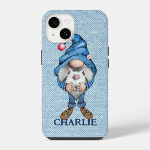 Denim Gnome Boy Case-Mate iPhone Case